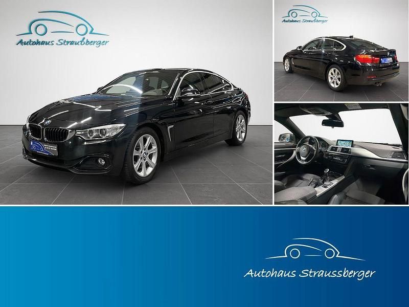 Schwarz Gebraucht 2017 BMW 420 Gran Coupé Sport Line Coupé | 13.590 € (Fairer Preis) - Bild 1/4