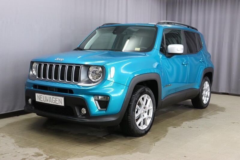 Blau Gebraucht 2022 Jeep Renegade Limited SUV | 23.290 € (Fairer Preis) - Bild 1/4