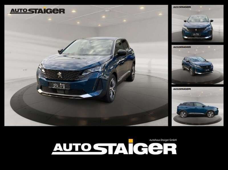 Lackierung blau celebes/metallic kl Gebraucht 2022 Peugeot 3008 Allure SUV | 23.490 € (Superpreis) - Bild 1/4