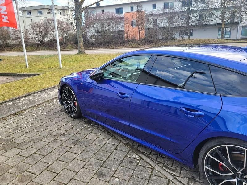 Gebraucht Audi A7 S-Line 340 PS (250 kW) 2022 Blau Limousine