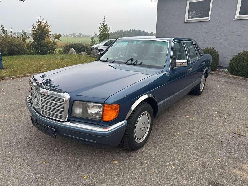 Nautikblaumetallic Gebraucht 1989 Mercedes S300 SE Limousine | 7.900 € - Bild 1/4