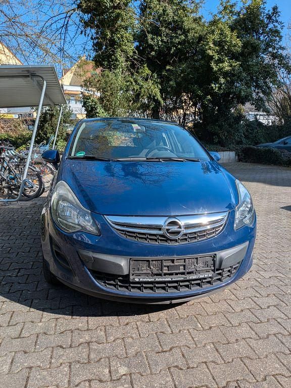 Gebraucht Opel Corsa 87 PS (63 kW) 2014 Blau Kleinwagen