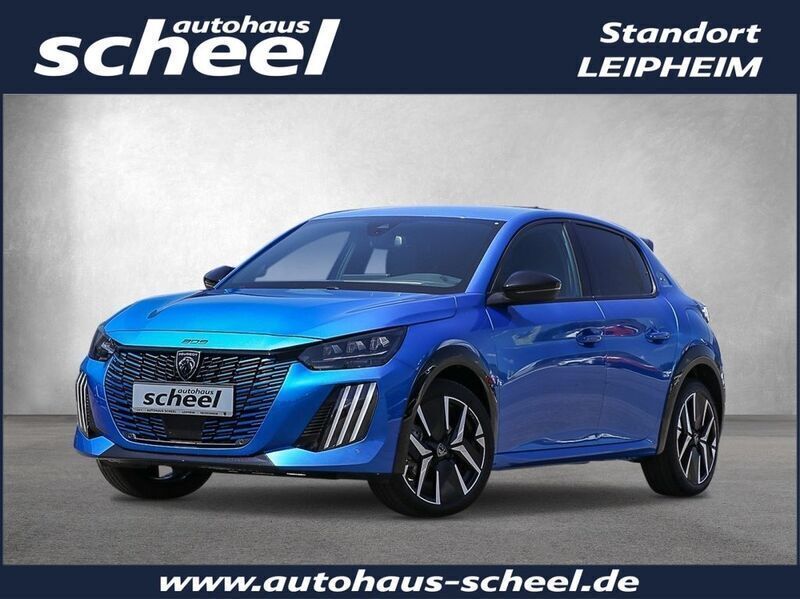 Blau Neu 2025 Peugeot 208 GT Kleinwagen | 23.490 € (Superpreis) - Bild 1/4
