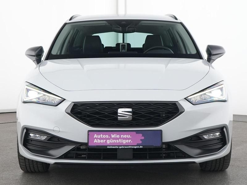 Gebraucht Seat Leon FR 150 PS (110 kW) 2021 Nevada weiss Kombi