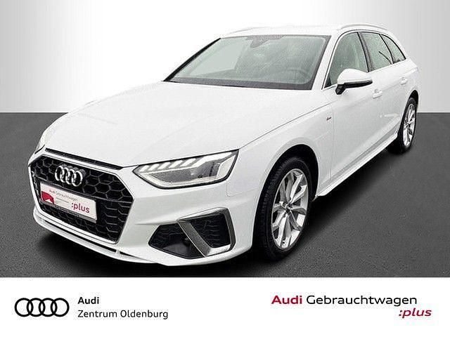 Weiß Gebraucht 2020 Audi A4 S-Line Kombi | 23.479 € (Superpreis) - Bild 1/3