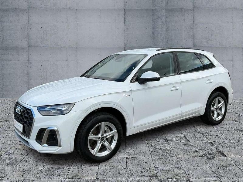 Gebraucht Audi Q5 S-Line 204 PS (150 kW) 2023 Gletscherweiß metallic SUV