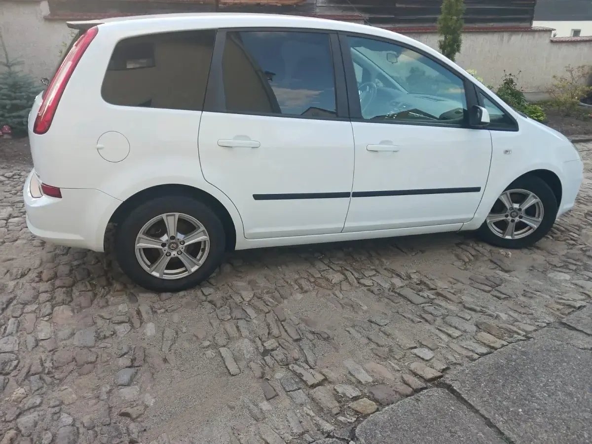 Gebraucht Ford C-MAX 90 PS (66 kW) 2009 Weiß Van / Kleinbus