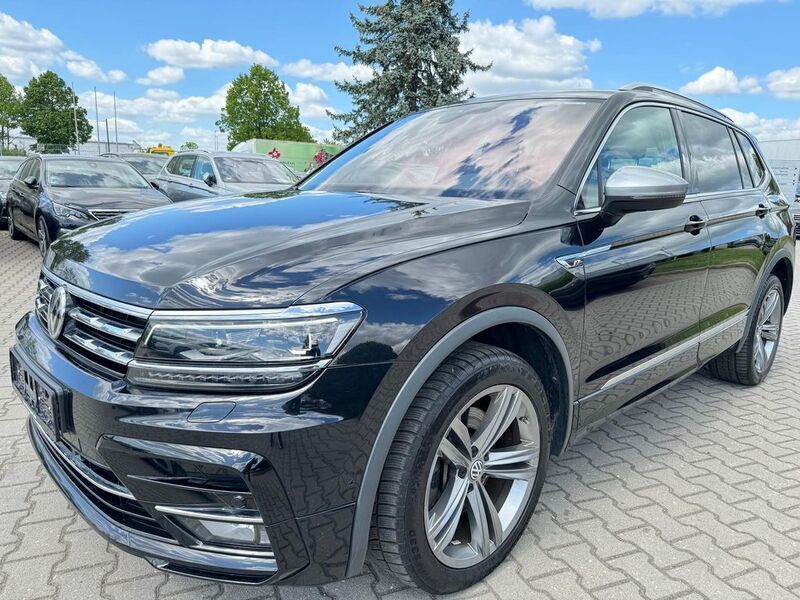 Schwarz Gebraucht 2019 VW Tiguan Allspace Highline SUV | 26.990 € (Fairer Preis) - Bild 1/4