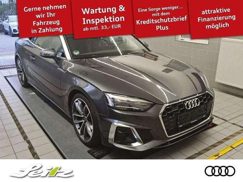 Daytonagrau perleffekt Gebraucht 2023 Audi A5 Cabriolet S-Line Cabrio | 48.448 € (Teuer) - Bild 1/3