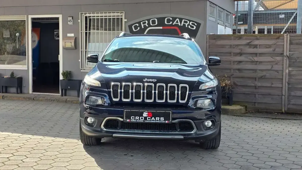Gebraucht Jeep Cherokee Limited 170 PS (125 kW) 2014 Blau SUV