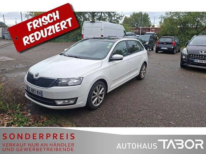 Candyweiss Gebraucht 2016 Skoda Rapid Ambition Limousine | 3.485 € (Guter Preis) - Bild 1/4