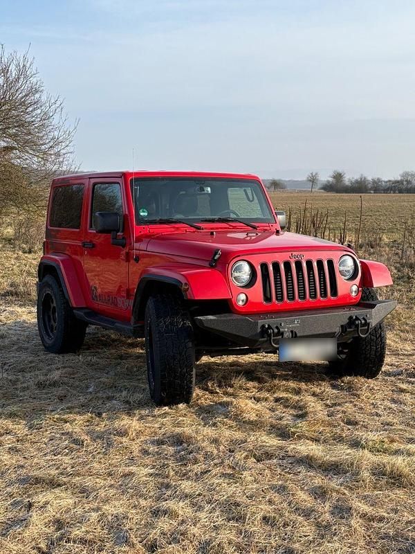 Gebraucht Jeep Wrangler Night Eagle 200 PS (147 kW) 2017 Rot SUV