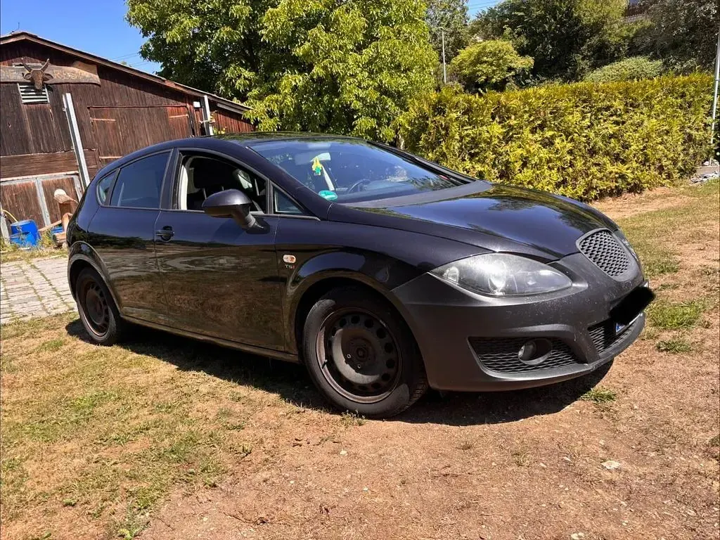 Gebraucht Seat Leon Reference 125 PS (91 kW) 2009 Schwarz Kleinwagen