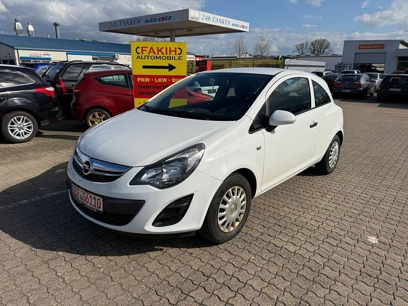 Gebraucht Opel Corsa Selection 69 PS (50 kW) 2014 Weiß Kleinwagen