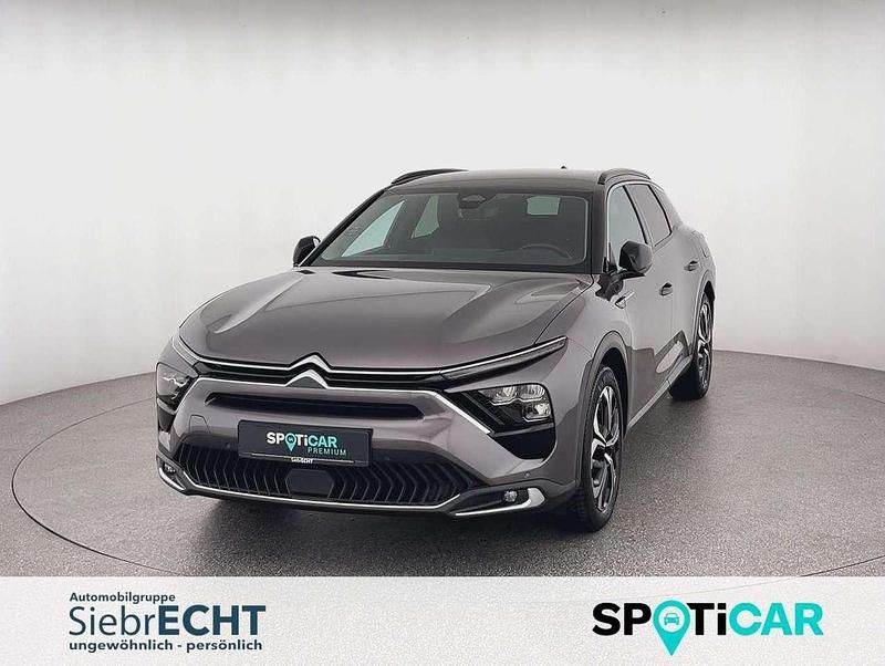 Grau (metallic) Gebraucht 2022 Citroën C5 X Shine Kombi | 24.470 € (Fairer Preis) - Bild 1/4