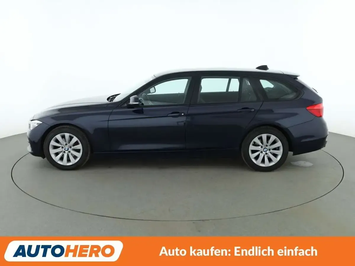 Gebraucht BMW 320 Advantage 184 PS (135 kW) 2017 Imperialblau Kombi