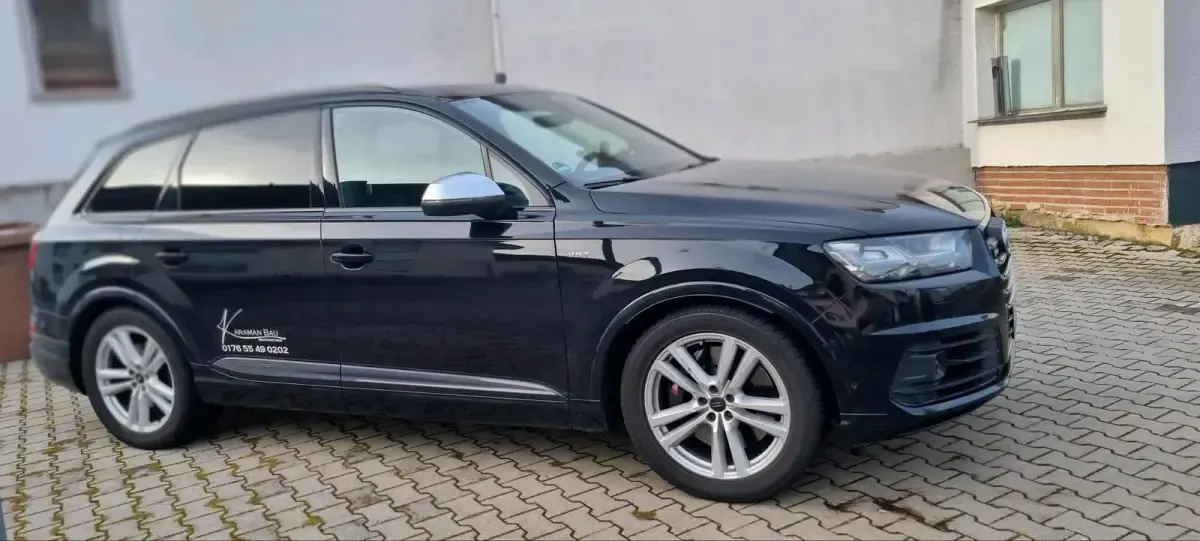Gebraucht Audi SQ7 435 PS (319 kW) 2018 Schwarz SUV