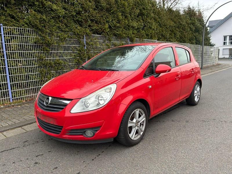 Gebraucht Opel Corsa 80 PS (58 kW) 2009 Rot Limousine