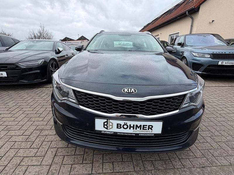 Gebraucht Kia Optima Edition 7 163 PS (119 kW) 2017 Blau Kombi