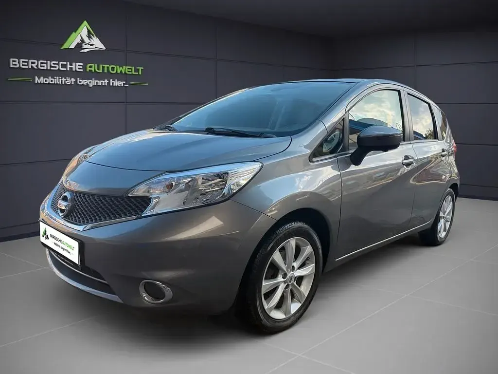 Gebraucht Nissan Note 360º 98 PS (72 kW) 2015 Grau Kleinwagen