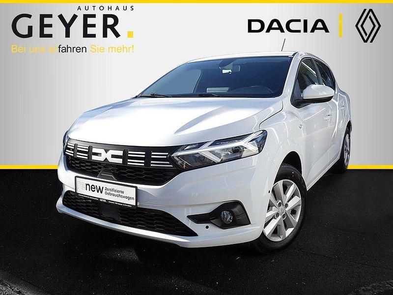 Weiß Gebraucht 2023 Dacia Sandero Expression Kleinwagen | 14.790 € (Fairer Preis) - Bild 1/4