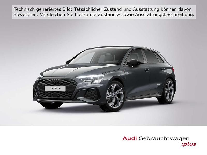 Suzukagrau met. individuallack Gebraucht 2022 Audi A3 e-tron S-Line Kleinwagen | 23.880 € (Fairer Preis) - Bild 1/4
