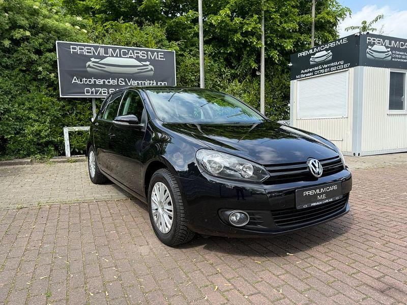 Schwarz Gebraucht 2011 VW Golf VI Trendline Limousine | 6.990 € (Fairer Preis) - Bild 1/4