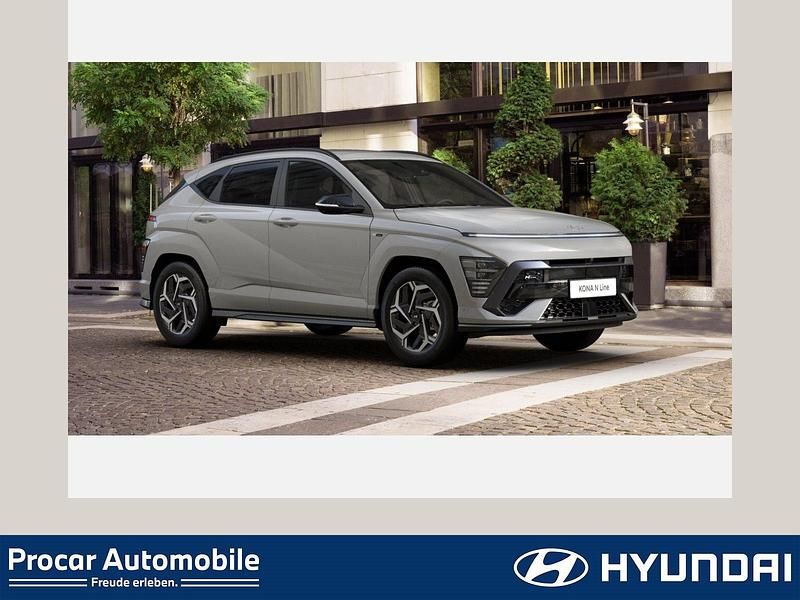 Cyber grey / met Neu 2025 Hyundai Kona SUV | 28.460 € (Fairer Preis) - Bild 1/4