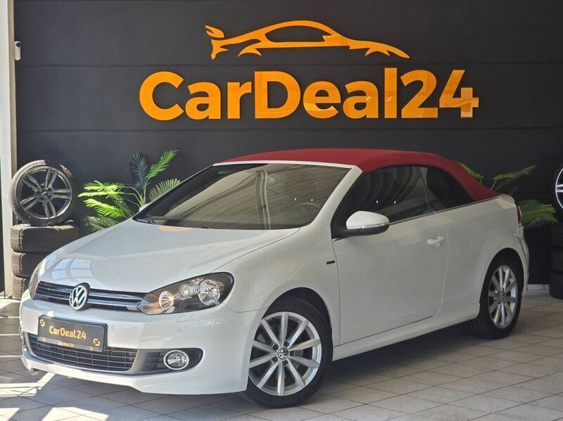 Weiß Gebraucht 2016 VW Golf Cabriolet LOUNGE Cabrio | 12.499 € (Fairer Preis) - Bild 1/2