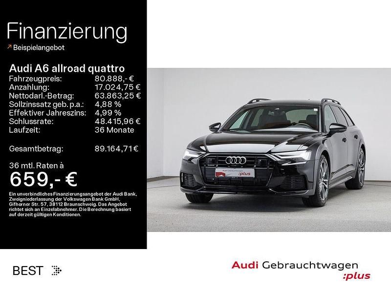 Schwarz Gebraucht 2025 Audi A6 Allroad Kombi | 80.888 € - Bild 1/4