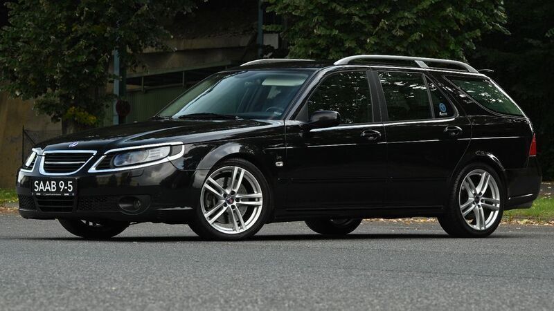 Schwarz Gebraucht 2008 Saab 9-5 Limousine | 17.900 € (Teuer) - Bild 1/4