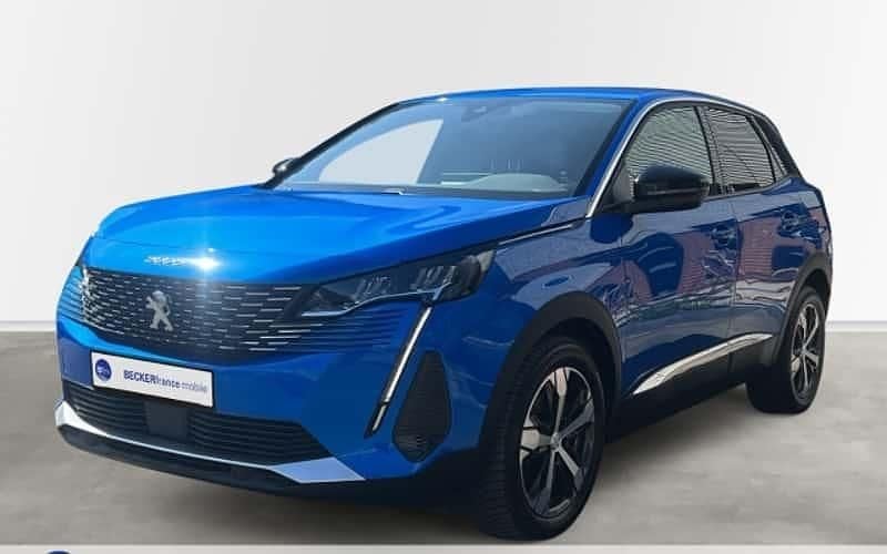 Blau/metallic lackierung drei Gebraucht 2023 Peugeot 3008 Allure SUV | 24.490 € (Fairer Preis) - Bild 1/4