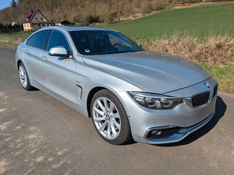 Silber Gebraucht 2017 BMW 420 Gran Coupé Sport Line Coupé | 22.950 € (Fairer Preis) - Bild 1/4