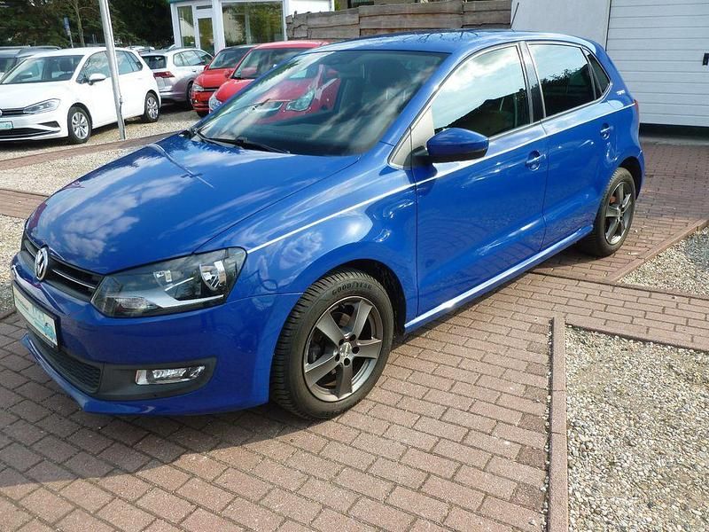 Gebraucht VW Polo Team 86 PS (63 kW) 2010 Blau Kleinwagen