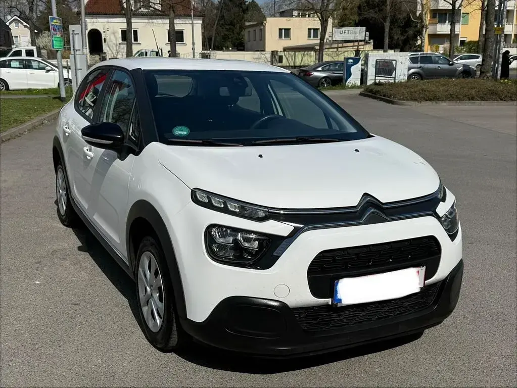 Gebraucht Citroën C3 Feel 102 PS (75 kW) 2021 Weiß Kleinwagen