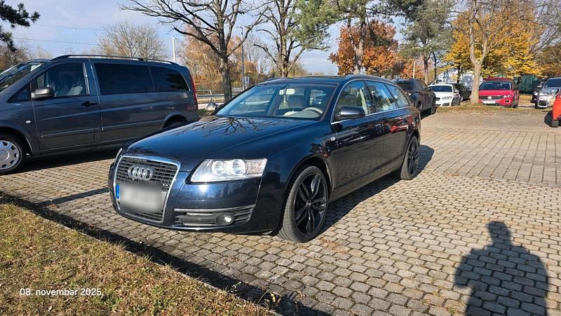 Blau Gebraucht 2008 Audi A6 Kombi | 5.200 € (Fairer Preis) - Bild 1/4