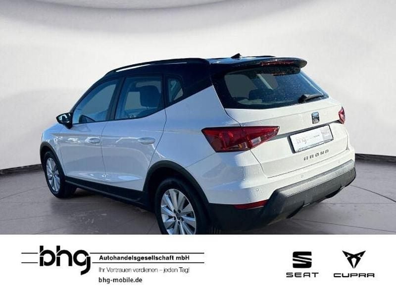 Gebraucht Seat Arona Style 116 PS (85 kW) 2020 Weiß/midnight schwarz metallic SUV