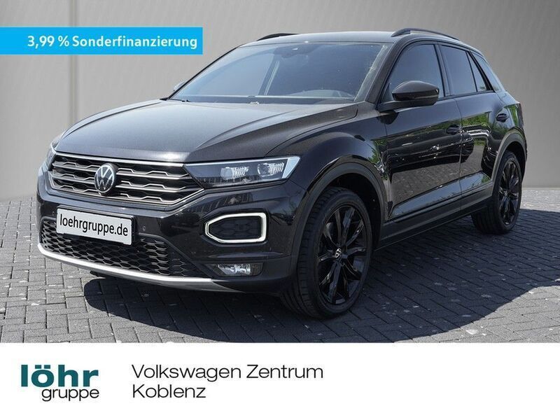 Deep black perleffekt Gebraucht 2021 VW T-Roc Sportline SUV | 28.480 € (Etwas zu teuer) - Bild 1/3