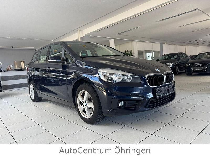 Gebraucht BMW 218 Gran Tourer Advantage 150 PS (110 kW) 2016 Blau Van / Kleinbus