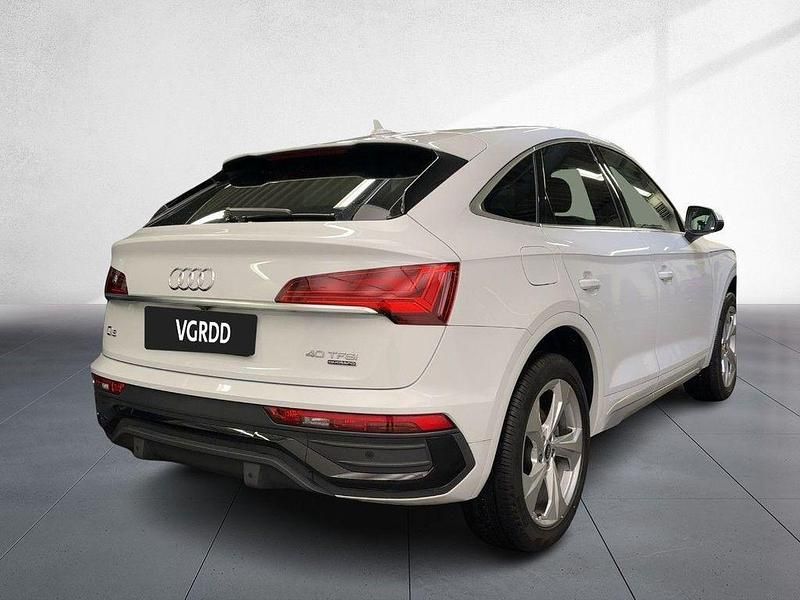 Gebraucht Audi Q5 Sportback Advanced 204 PS (150 kW) 2022 Gletscherweiß metallic SUV