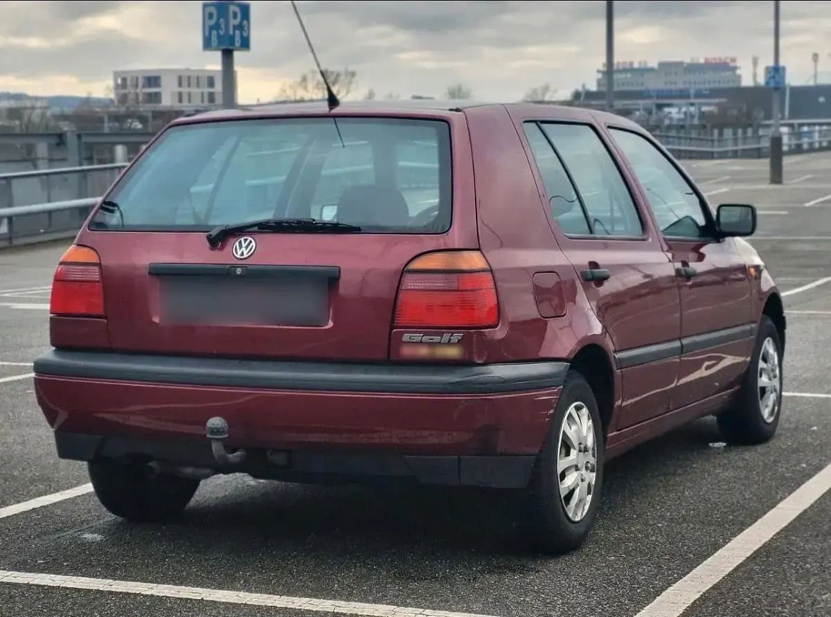 Gebraucht VW Golf III Edition 75 PS (55 kW) 1996 Rot Kleinwagen