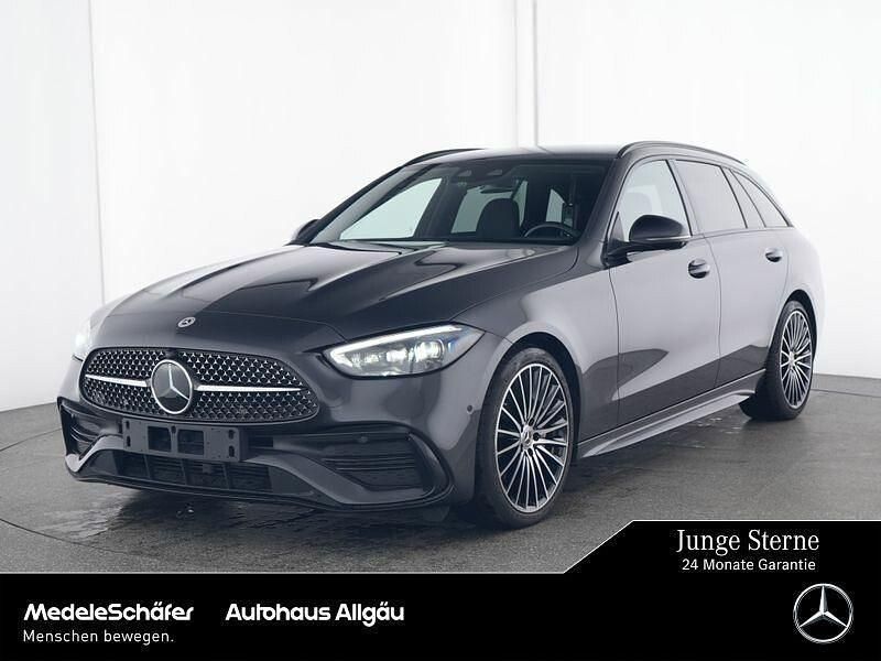 Grau Gebraucht 2024 Mercedes C220 AMG Limousine | 41.470 € (Etwas zu teuer) - Bild 1/4
