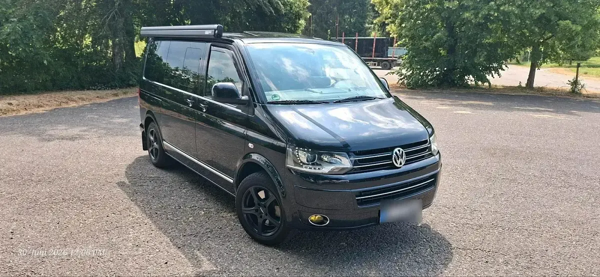 Gebraucht VW Multivan Highline 204 PS (150 kW) 2013 Schwarz Van / Kleinbus