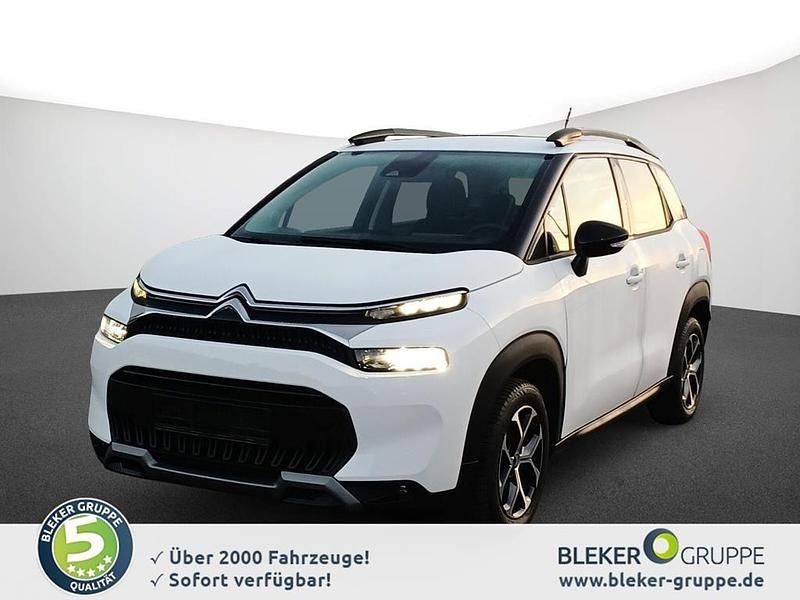 Gebraucht Citroën C3 Aircross Shine 110 PS (80 kW) 2023 Lack weiss banquise/typ aussenverkleidung spiegel flach standard SUV