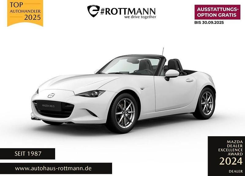 Weiß Neu 2025 Mazda MX5 Exclusive-Line Cabrio | 29.770 € (Guter Preis) - Bild 1/4