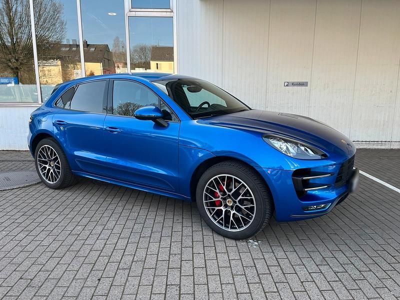 Gebraucht Porsche Macan Turbo Chrono 400 PS (294 kW) 2015 Blau SUV