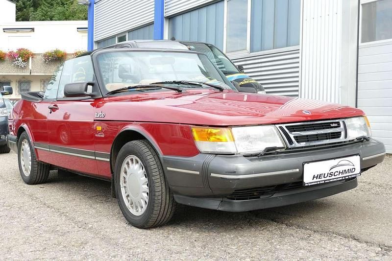 Gebraucht Saab 900 Cabriolet 160 PS (117 kW) 1987 Kirschrot Cabrio
