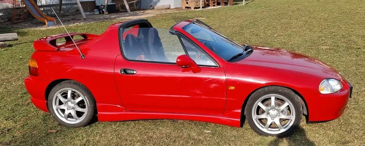 Gebraucht Honda CR-X 125 PS (91 kW) 1992 Rot Cabrio