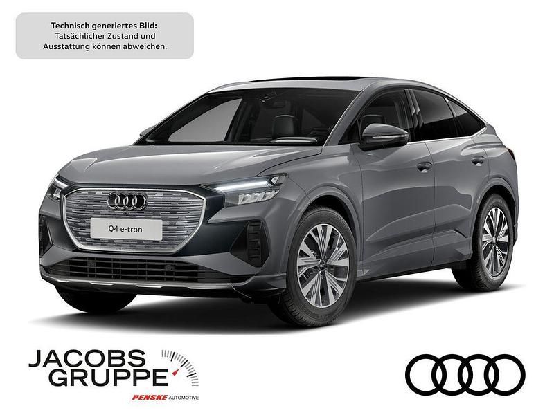 Grau Neu 2026 Audi Q4 Sportback e-tron Performance SUV | 57.960 € (Teuer) - Bild 1/4