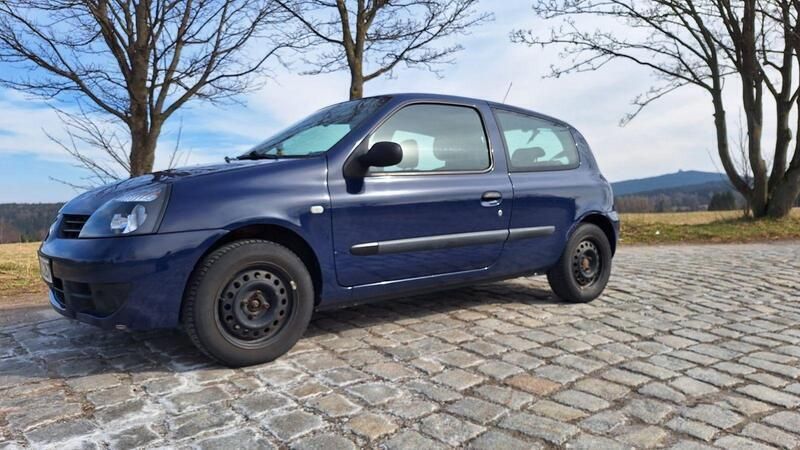 Blau Gebraucht 2008 Renault Clio II Campus Limousine | 1.000 € (Superpreis) - Bild 1/4